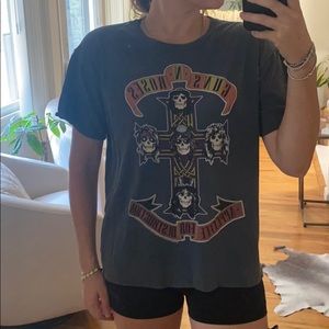 Guns and roses vintage band tee